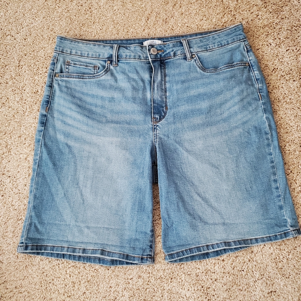 High Rise Basic Shorts